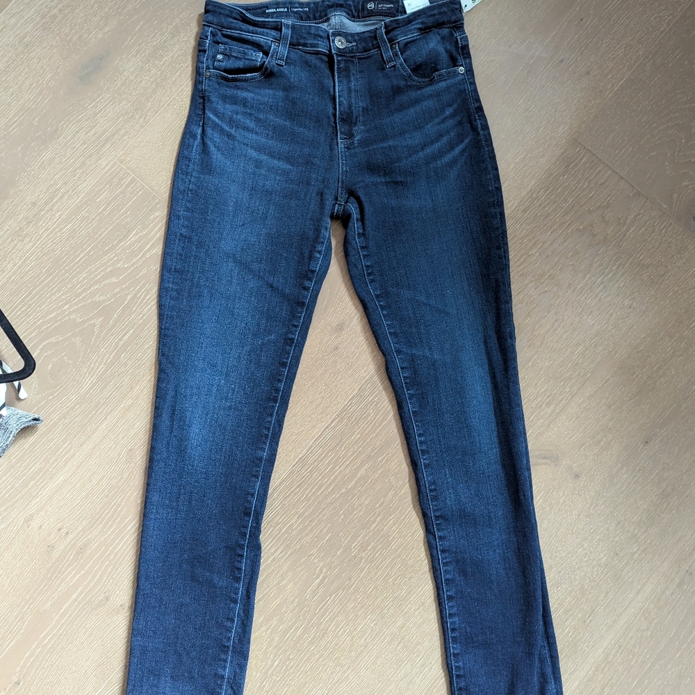 AG Adriano Goldschmied Skinny Jeans Prima Ankle Cigarette Leg Size 28